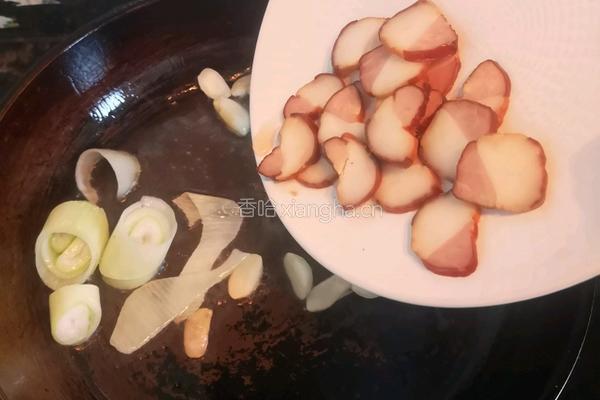 春笋炒腌肉的做法图解8