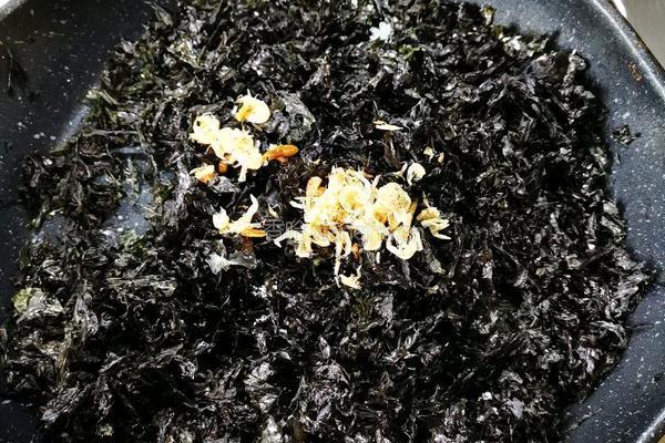 自制海苔拌饭碎的做法图解3