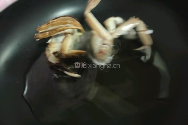毛豆炒螃蟹的做法图解8