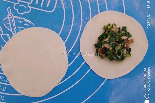 韭菜虾仁鲜肉饺的做法图解8