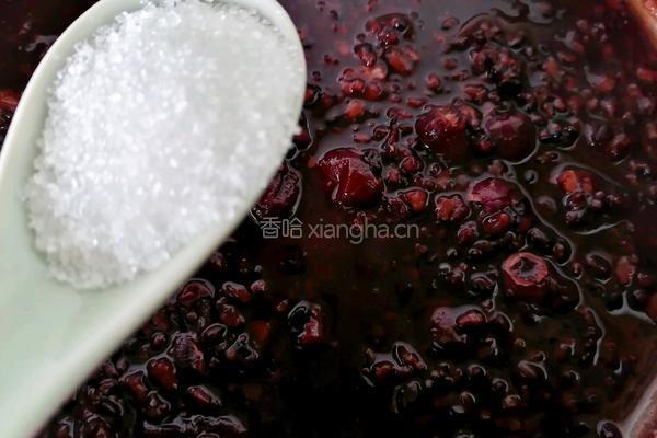 红枣黑米粥的做法图解8