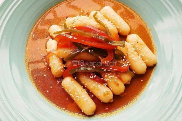 韩式辣炒年糕的做法图解6