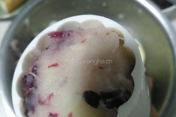 山药玫瑰红豆糕的做法图解6