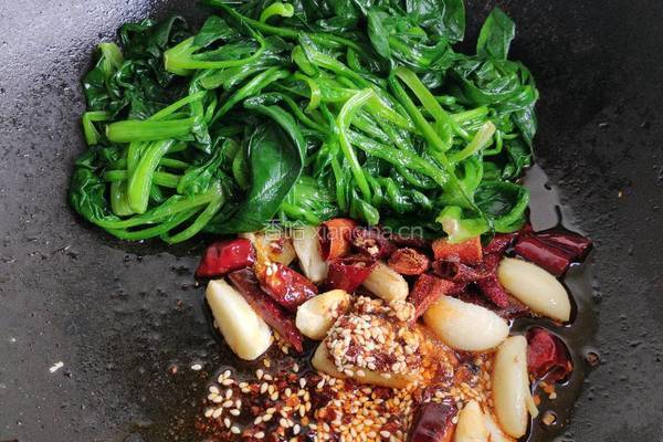 花生米爱上小菠菜的做法图解6