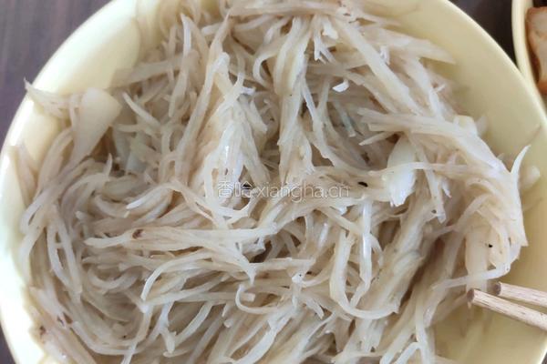 醋溜土豆丝的做法图解3