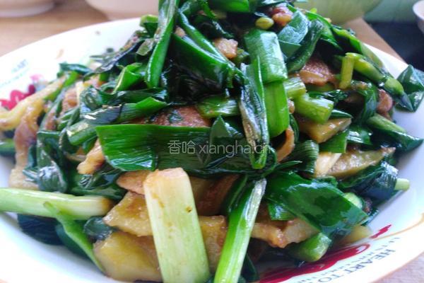 韭菜粉葛渣的做法图解4