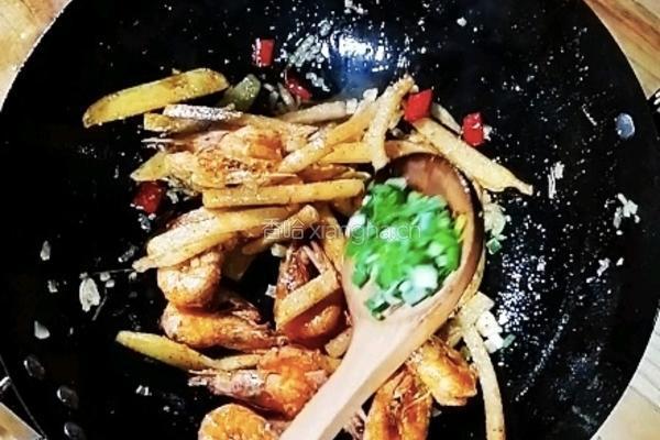 粤味土豆基围虾的做法图解15