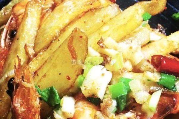 粤味土豆基围虾的做法图解16