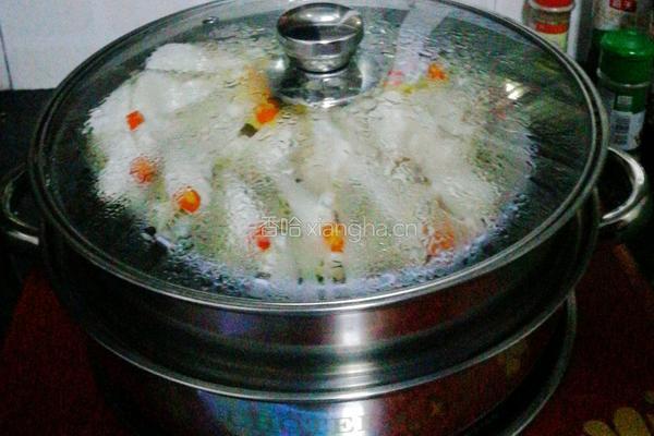 孔雀开屏鱼的做法图解2