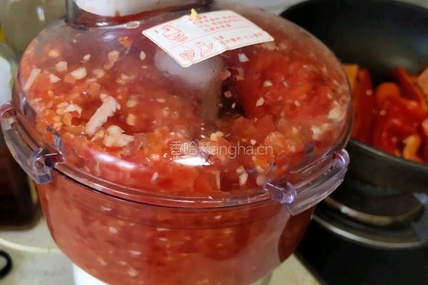 鲜辣椒酱的做法图解2