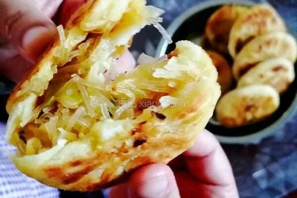 乡村版粉丝包菜馅饼的做法图解9
