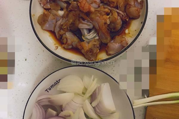 红烧牛蛙的做法图解1
