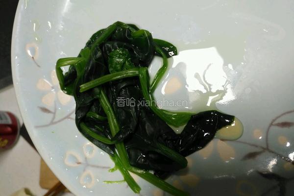番茄鸡蛋菠菜面块的做法图解3