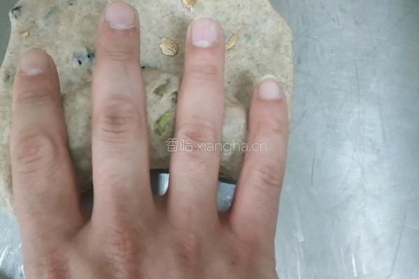 免揉快手领失败高纤维黑面包的做法图解9