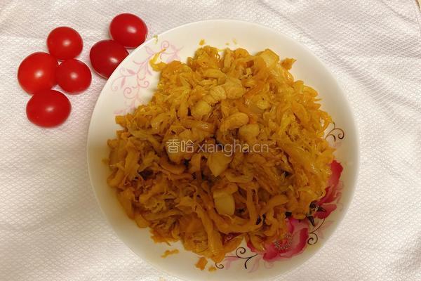 酸菜炒肉的做法图解6