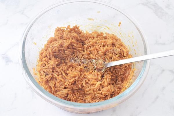 酱油牛肉炒饭便当的做法图解4
