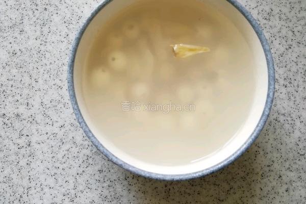 紫薯莲子百合米糊的做法图解2