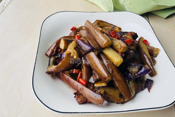 素烧茄子的做法图解5