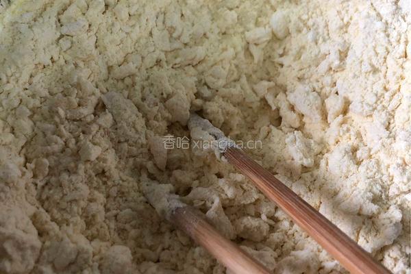 奶香玉米饼的做法图解2