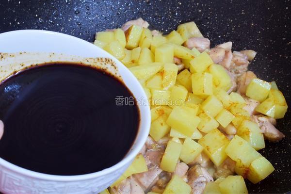黑椒土豆鸡丁便当的做法图解9