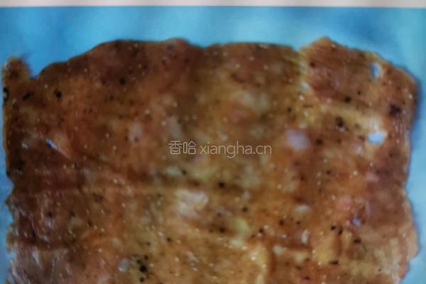 鸡肉脯的做法图解4