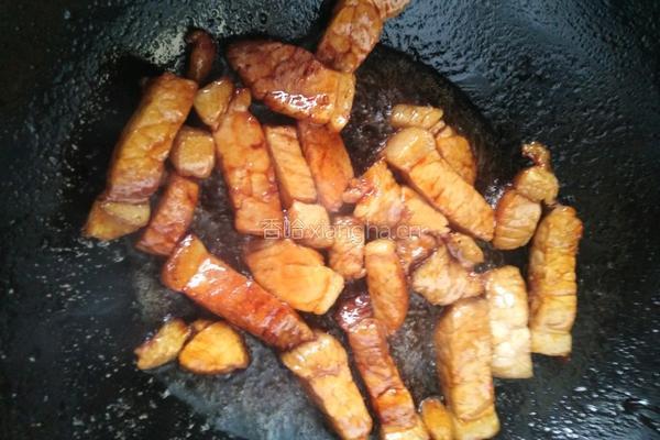 红烧肉炖粉条的做法图解4