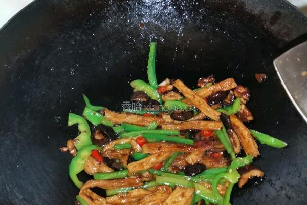 家常香菇腐竹的做法图解8