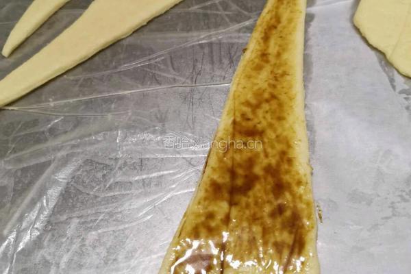 快手茶点黑糖羊角司康的做法图解11