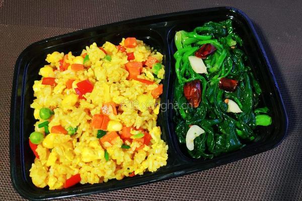 菠萝咖哩炒饭的做法图解20