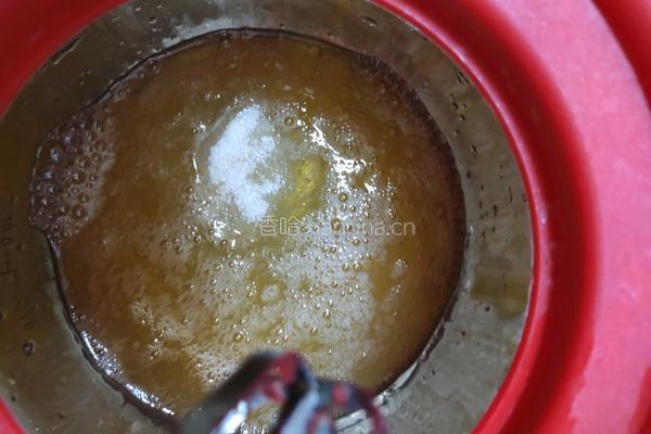 低糖少油蜂蜜牛奶蛋糕的做法图解6