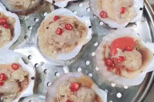 芙蓉粉丝扇贝的做法图解7