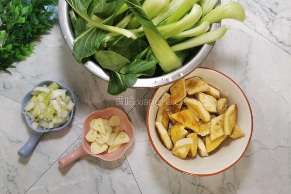 青菜豆腐便当的做法图解4