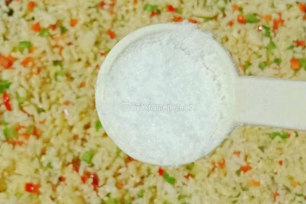 彩椒蛋炒饭便当的做法图解11