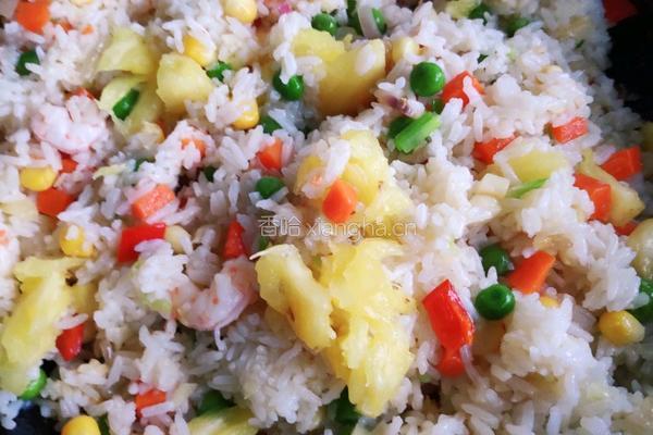咖喱菠萝饭的做法图解11