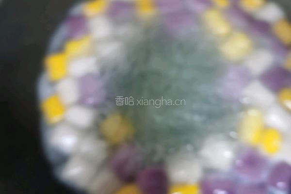 芋圆乌龙奶的做法图解3