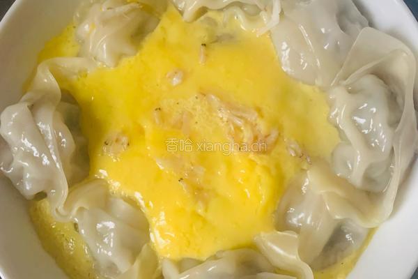 荠菜馄饨抱蛋便当的做法图解8