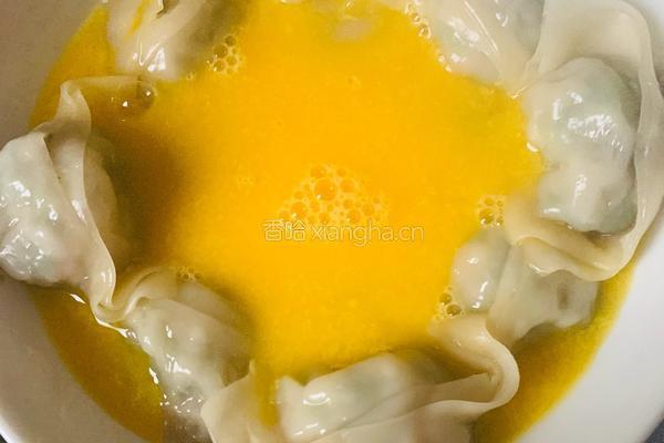 荠菜馄饨抱蛋便当的做法图解7