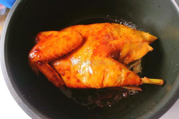 电饭锅焖鸡的做法图解10