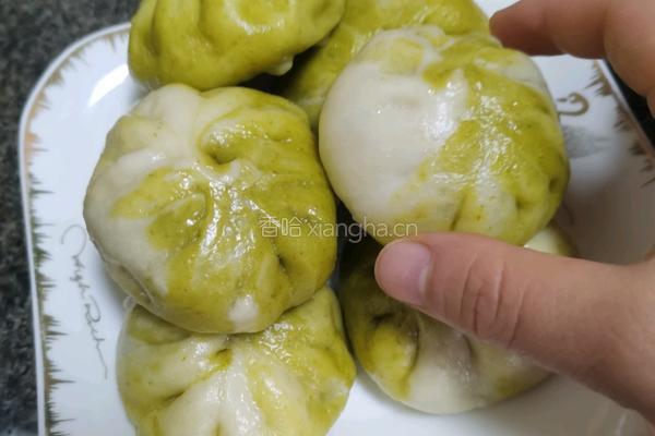 双色香菇鲜肉包的做法图解12