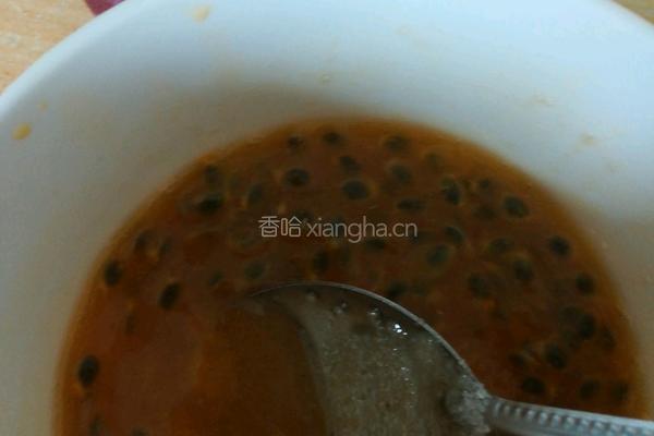 百香果汁的做法图解3
