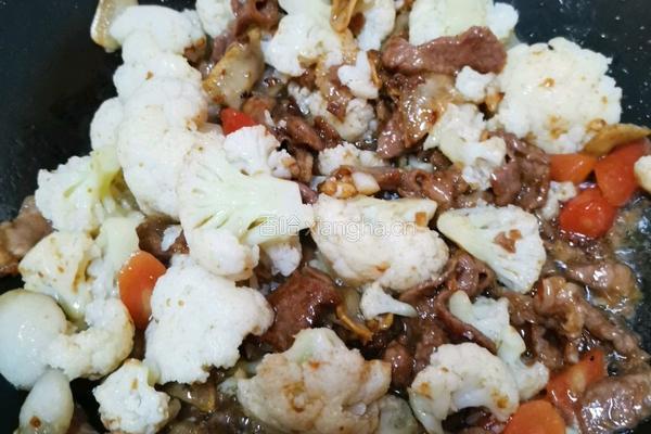 花菜炒肉的做法图解18