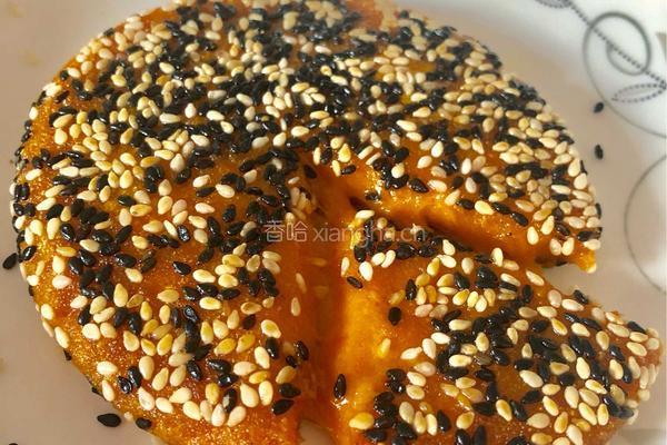外酥里嫩南瓜饼的做法图解10