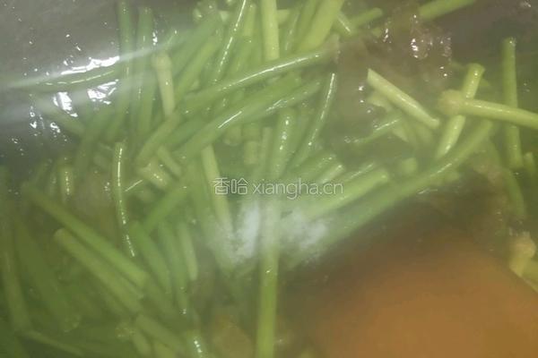 蒜薹炒肉片的做法图解5