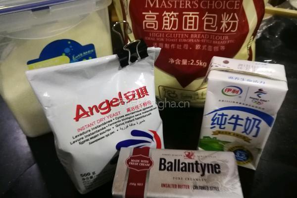 蔓越莓牛奶吐司的做法图解3
