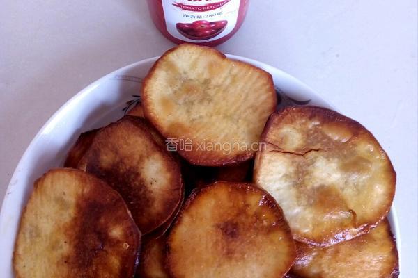 红薯片零食的做法图解3