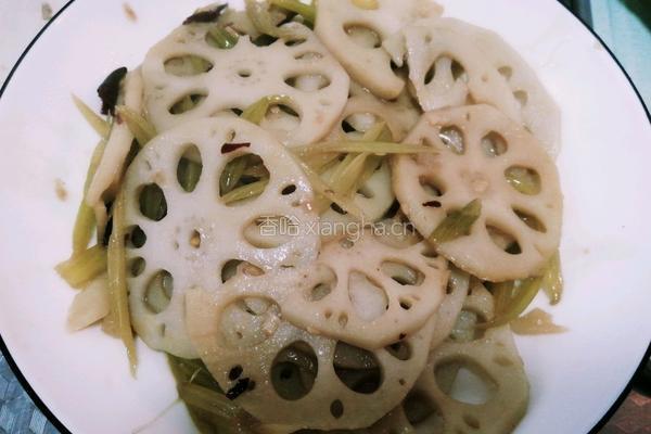 酸辣藕片的做法图解6