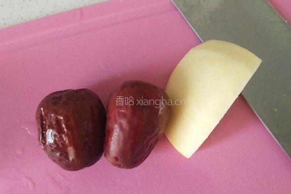 苹果大枣小松饼的做法图解1