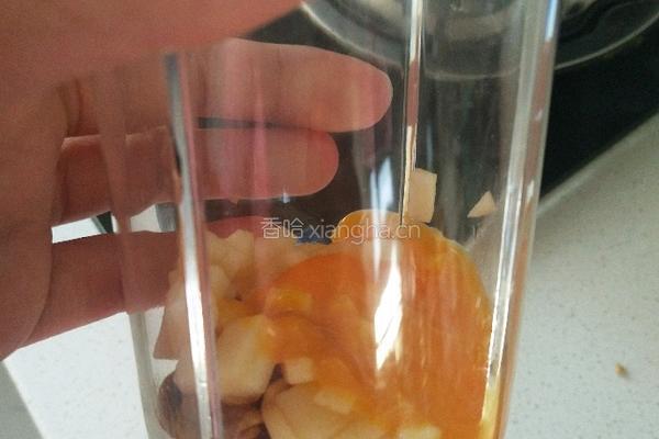 苹果大枣小松饼的做法图解2