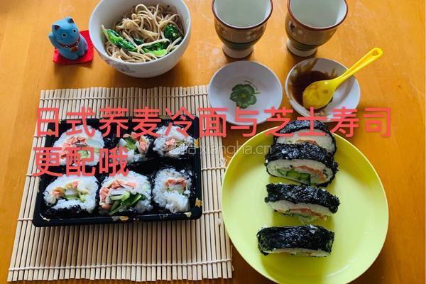 日式荞麦冷面与芝士寿司爱心便当的做法图解9