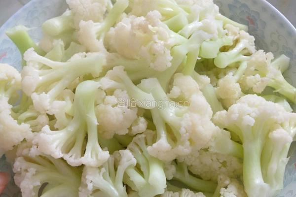 菜花炒肉便当的做法图解3